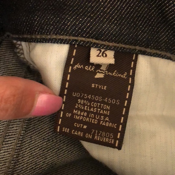 Se7en Jeans size 26 low rise ankle pant/Capri - Picture 12 of 14